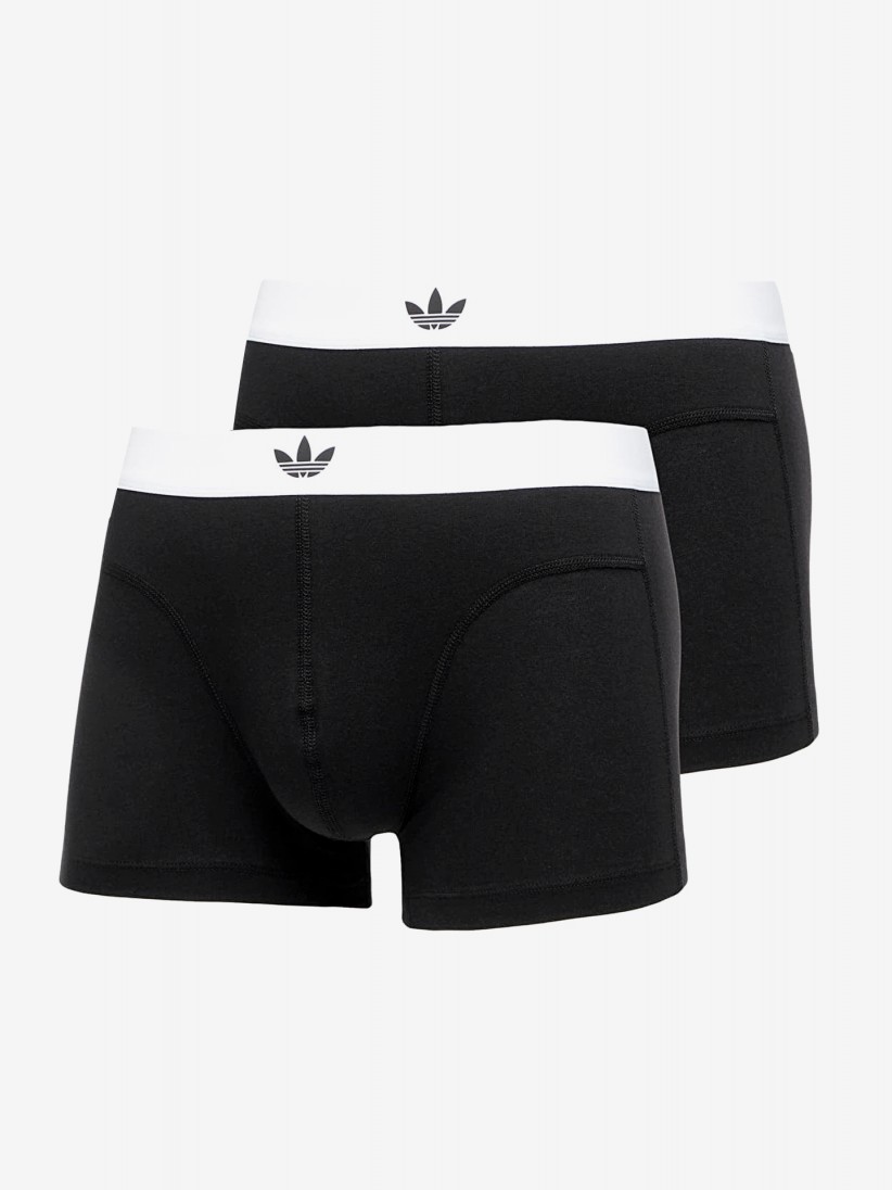 Boxers Adidas Comfort Flex Cotton Pretos