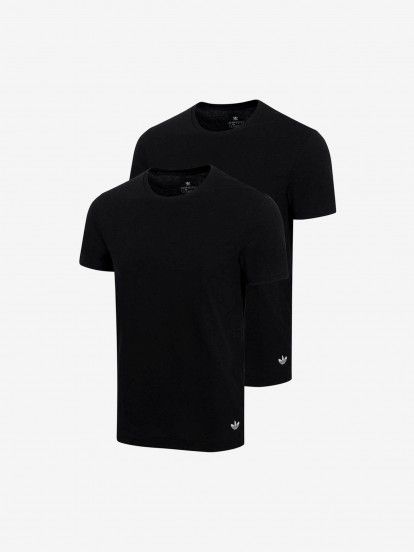 T-shirts Adidas Comfort Core Cotton Pretas