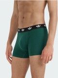 Calzoncillos Adidas Comfort Flex Cotton Negros y Verdes