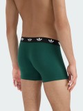 Calzoncillos Adidas Comfort Flex Cotton Negros y Verdes