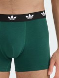Calzoncillos Adidas Comfort Flex Cotton Negros y Verdes