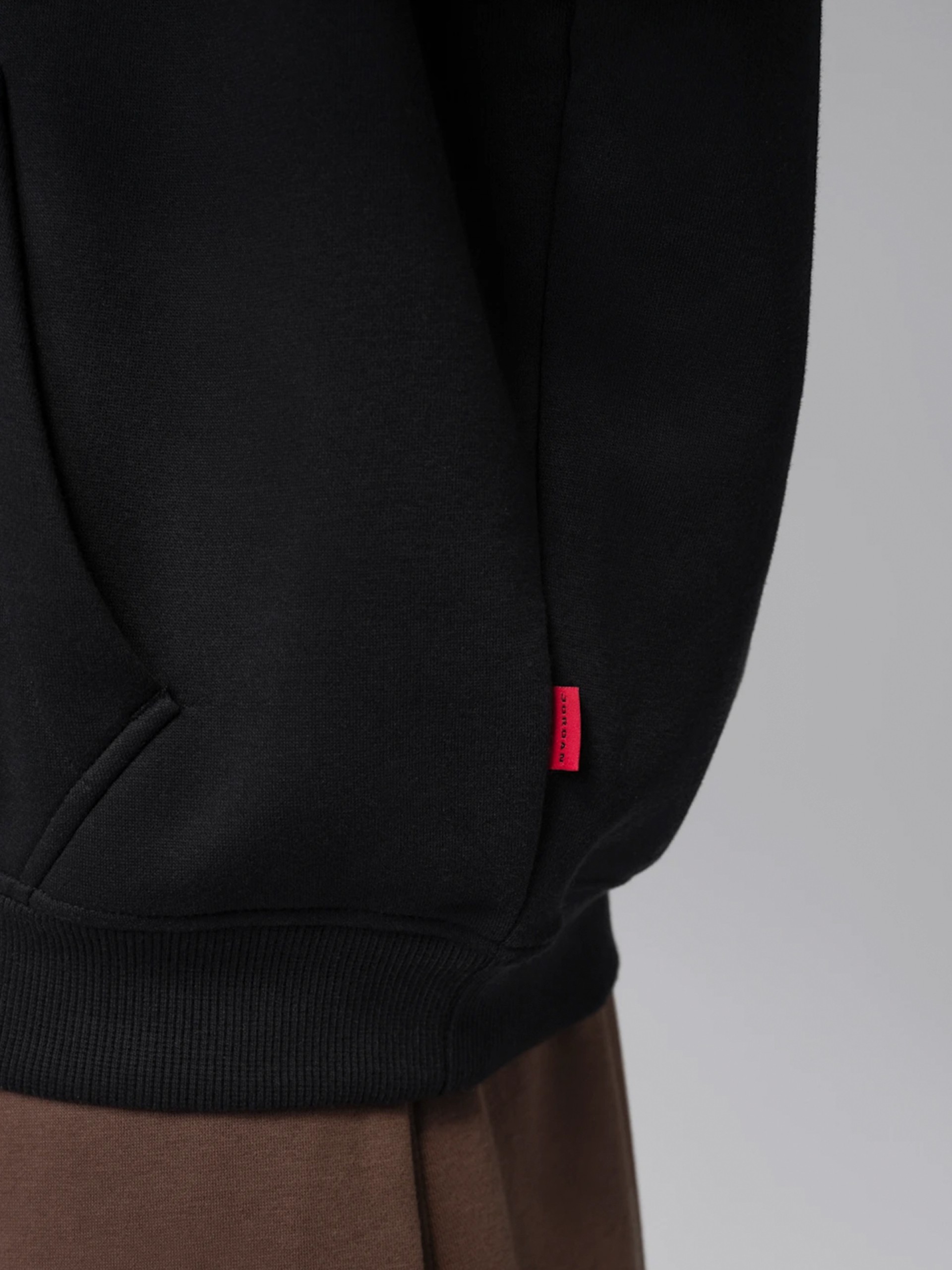 Camisola com Capuz Nike Jordan Brooklyn Oversized Preta Para Homem
