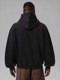 Sudadera con Capucha Nike Jordan Brooklyn Oversized Negra Para Hombre