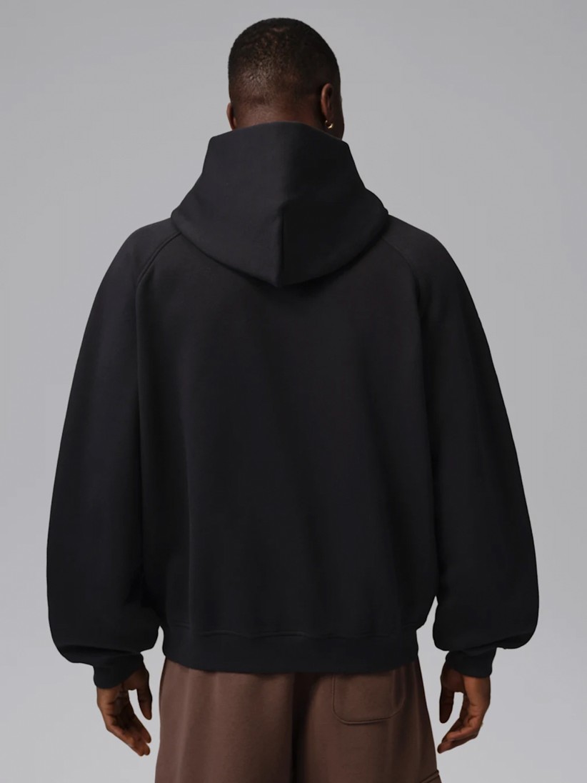 Sudadera con Capucha Nike Jordan Brooklyn Oversized Negra Para Hombre