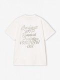 Camiseta Carhartt WIP Hatching Script Beige