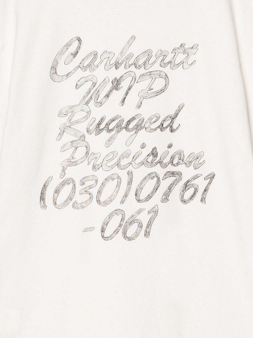 Camiseta Carhartt WIP Hatching Script Beige