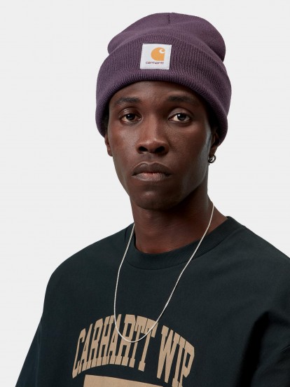 Carhartt WIP Short Watch Purple Beanie Carhartt WIP Short Watch Purple Beanie