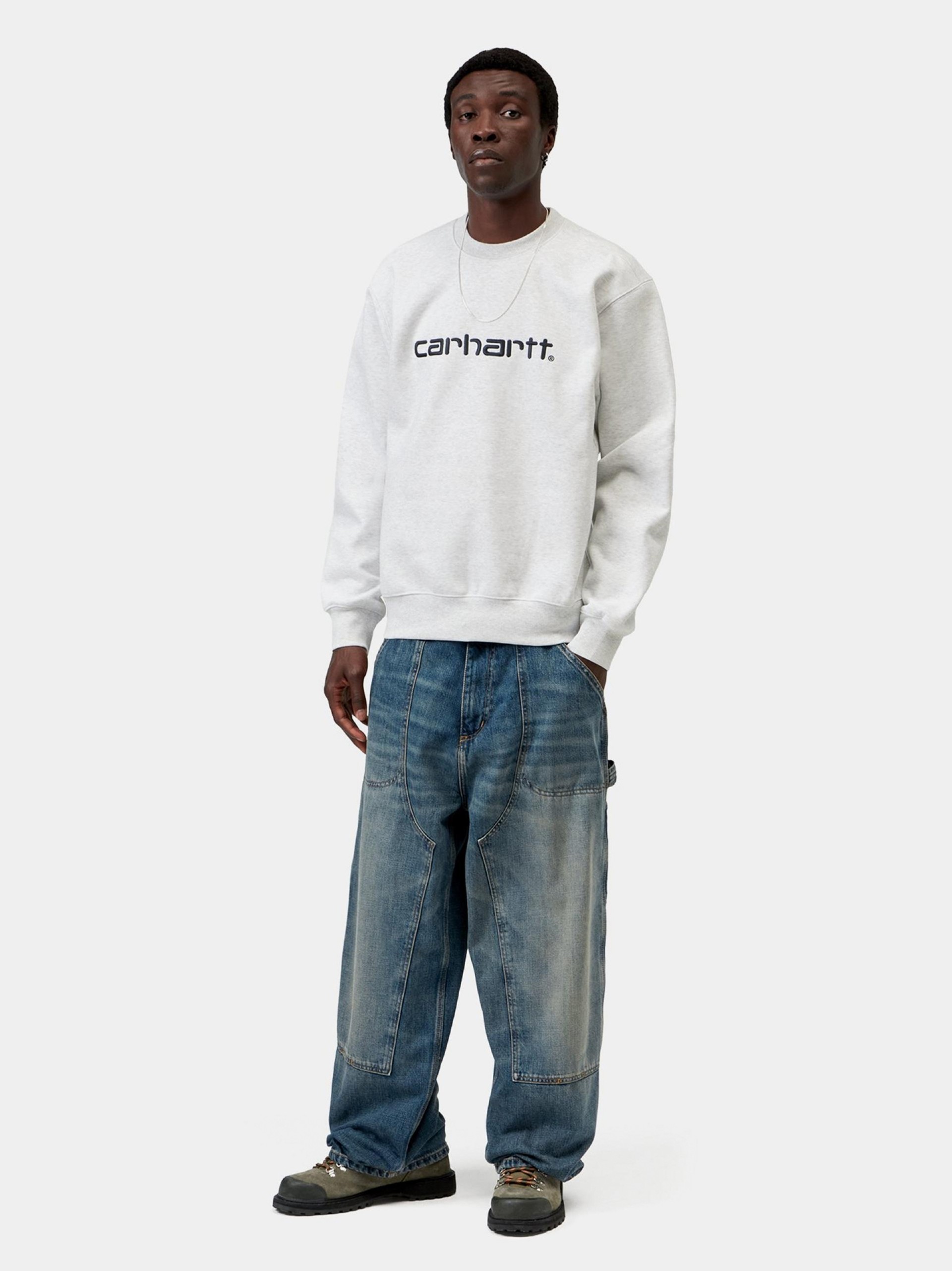 Sudadera Carhartt WIP Sweat Gris