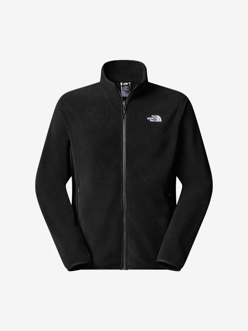 Chaqueta The North Face Glacier Polar Negra Chaqueta The North Face Glacier Polar Negra