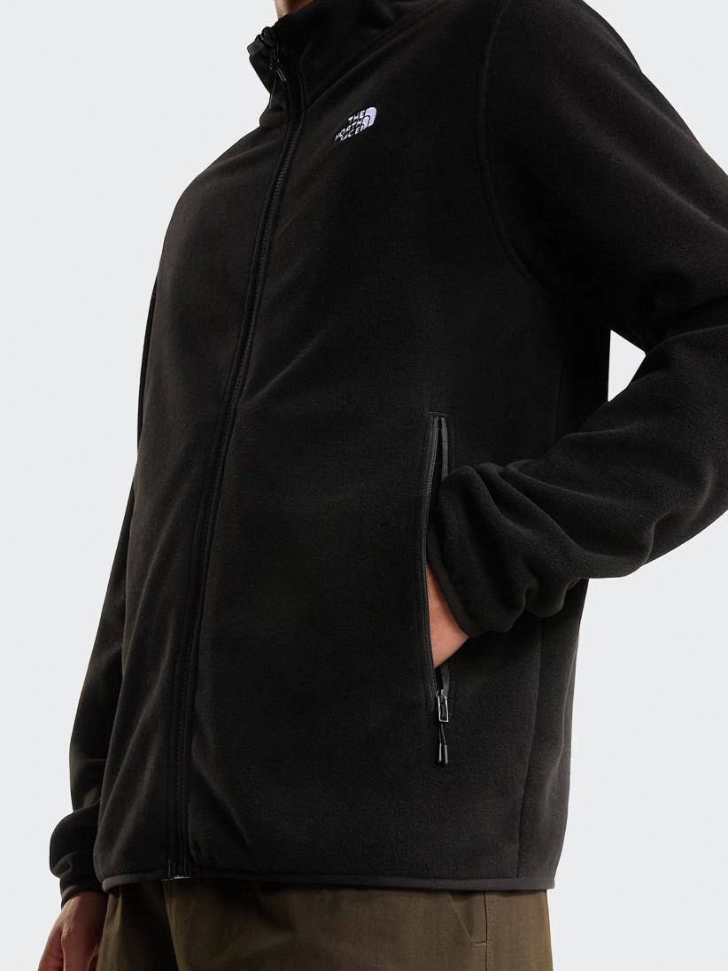 Chaqueta The North Face Glacier Polar Negra Chaqueta The North Face Glacier Polar Negra