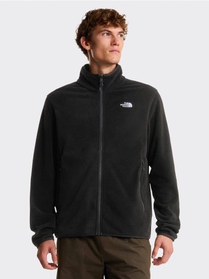 The North Face Glacier Fleece Black Jacket The North Face Glacier Fleece Black Jacket