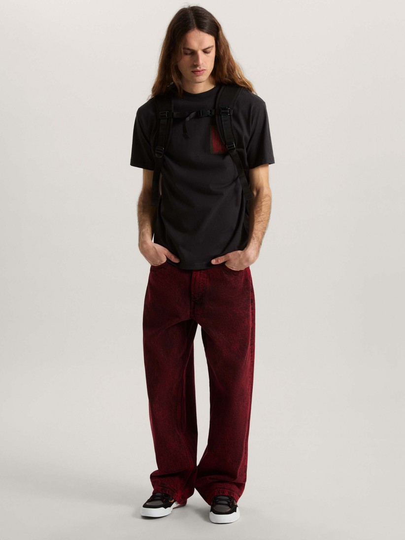 Vans Stretch Stack Crackle Black T-shirt Vans Stretch Stack Crackle Black T-shirt