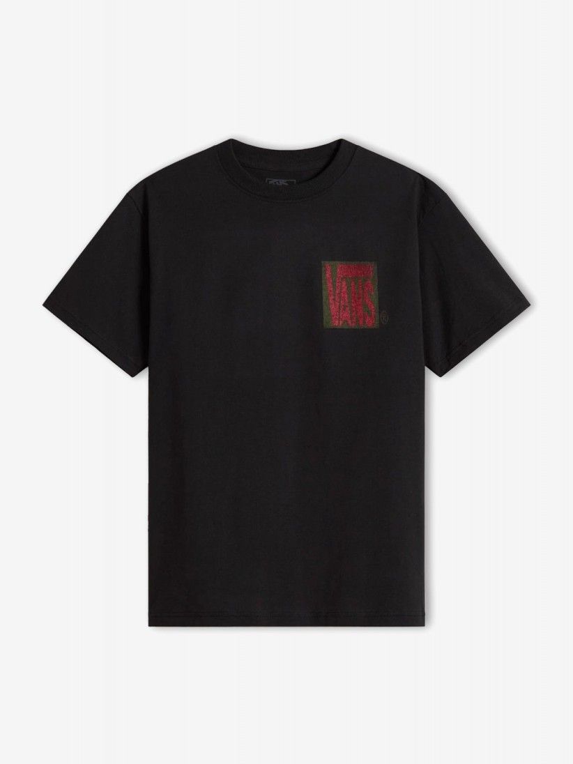 Vans Stretch Stack Crackle Black T-shirt Vans Stretch Stack Crackle Black T-shirt