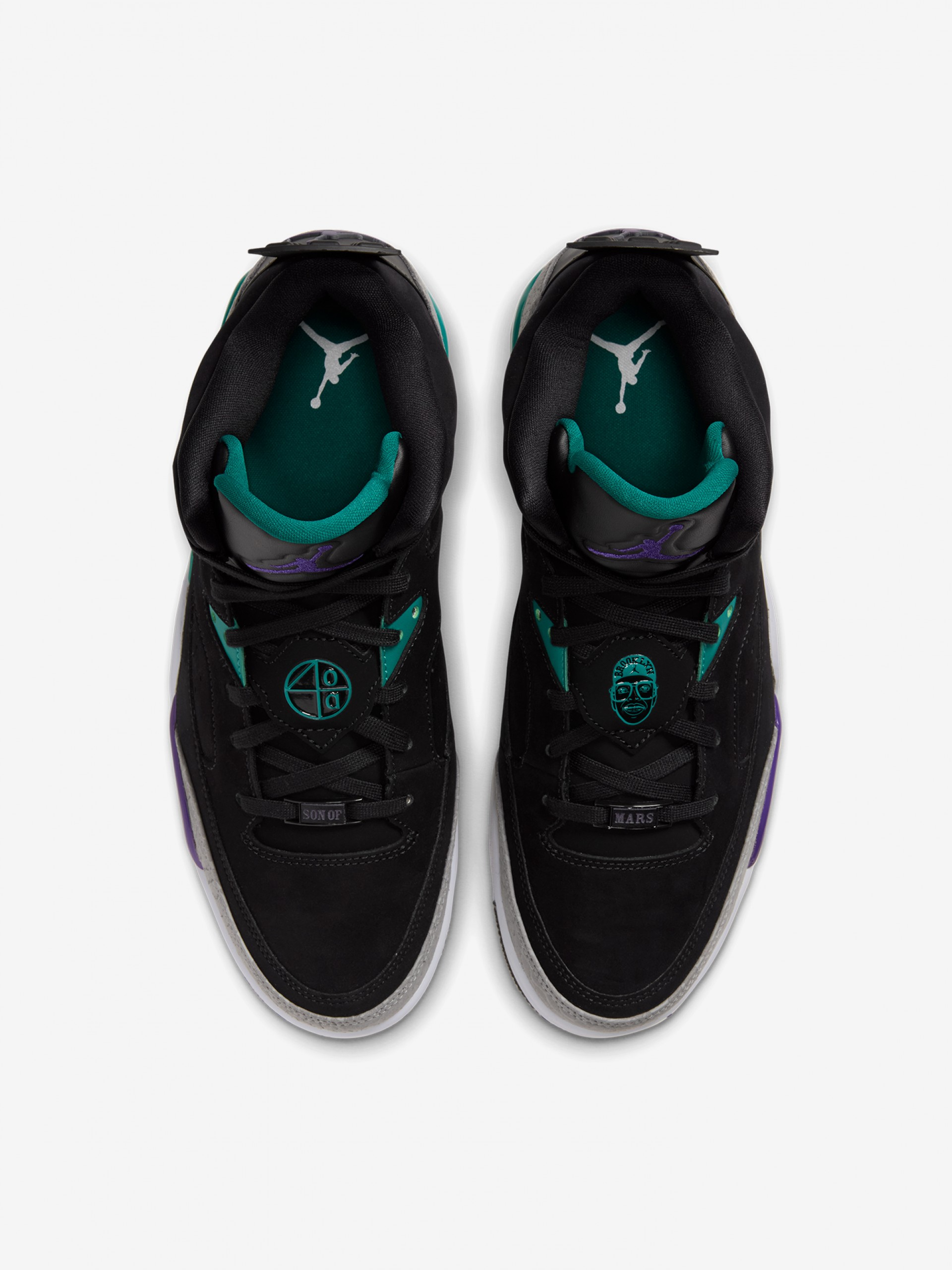 Sapatilhas Nike Jordan Son of Mars Low Pretas e Cinzentas Para Homem