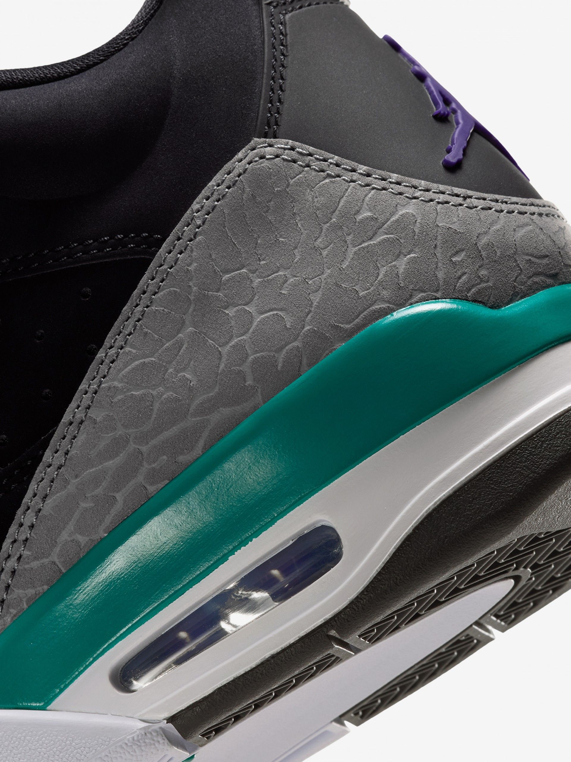 Sapatilhas Nike Jordan Son of Mars Low Pretas e Cinzentas Para Homem