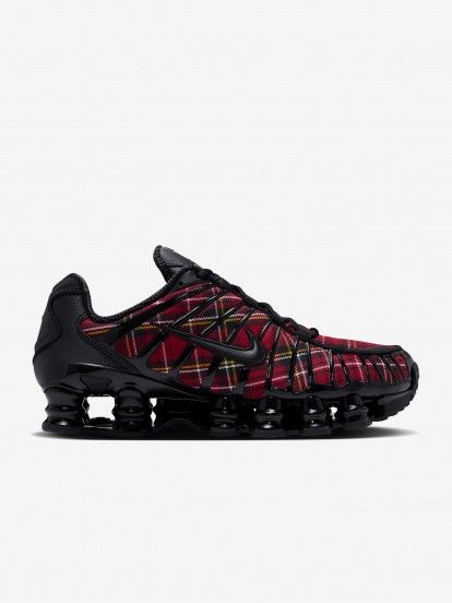 Nike Shox TL Red and Black Sneakers For Women Nike Shox TL Red and Black Sneakers For Women