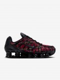 Sapatilhas Nike Shox TL Vermelhas e Pretas Para Mulher