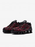 Sapatilhas Nike Shox TL Vermelhas e Pretas Para Mulher