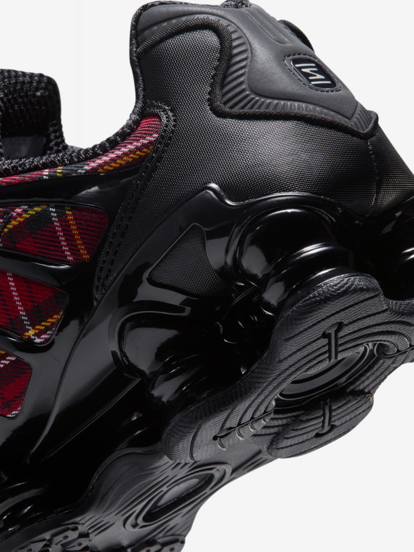 Sapatilhas Nike Shox TL Vermelhas e Pretas Para Mulher
