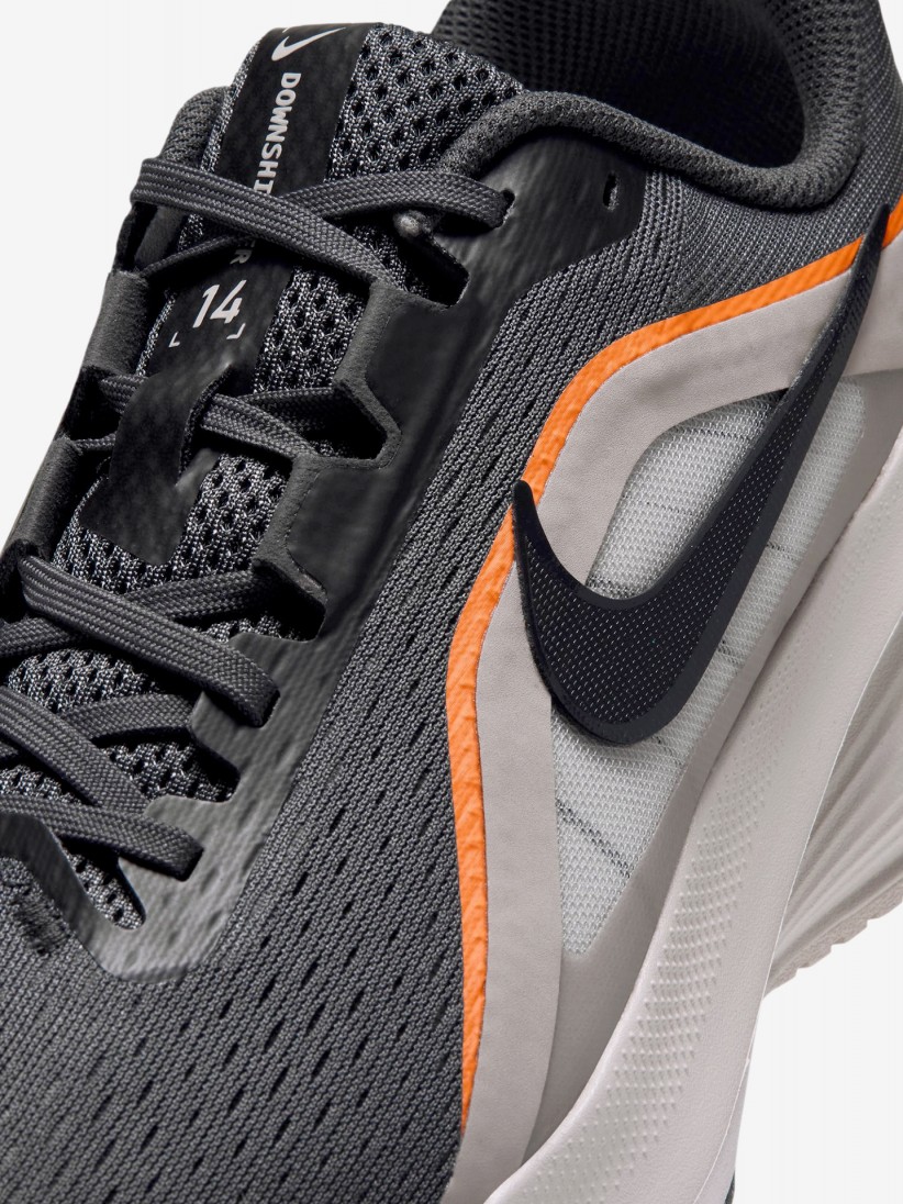 Nike Downshifter 14 Grey Running Trainers For Men Nike Downshifter 14 Grey Running Trainers For Men