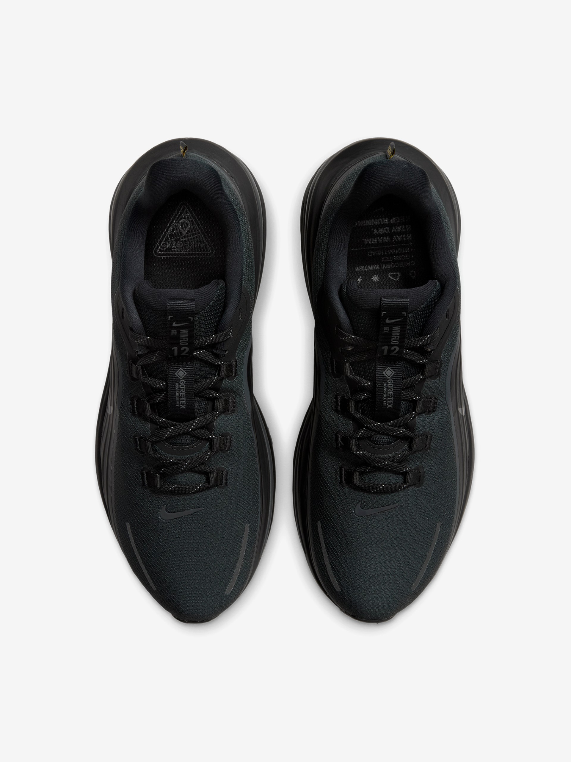 Zapatillas de Running Nike Winflo 12 GORE-TEX Negras y Verdes Para Hombre