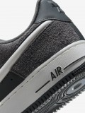 Nike Air Force 1 07 LV8 Grey Leather and Suede Sneakers For Men