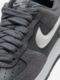 Nike Air Force 1 07 LV8 Grey Leather and Suede Sneakers For Men