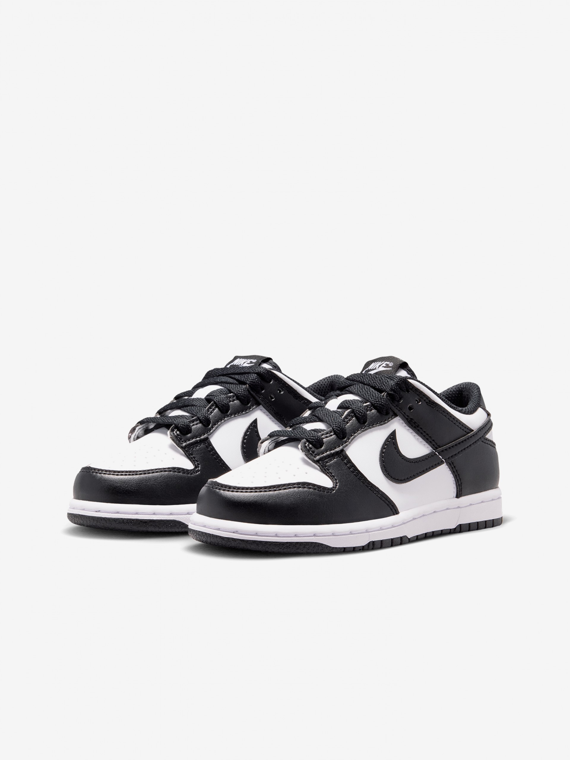 Nike Dunk Low Black and White Sneakers For Children