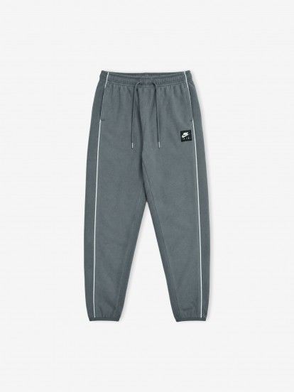 Calças Nike Air Winterized Tecido Polar Cinzentas Para Homem Calças Nike Air Winterized Tecido Polar Cinzentas Para Homem