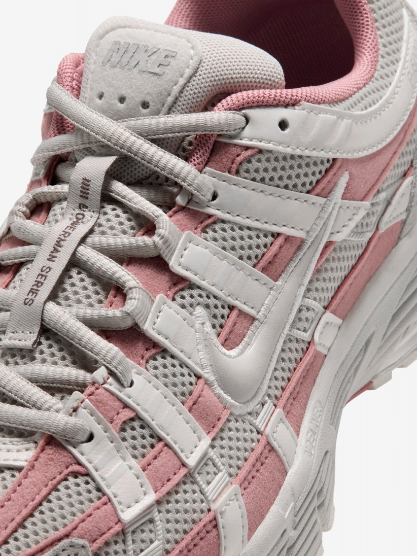 Nike P-6000 Pink and Grey Suede Sneakers For Women Nike P-6000 Pink and Grey Suede Sneakers For Women