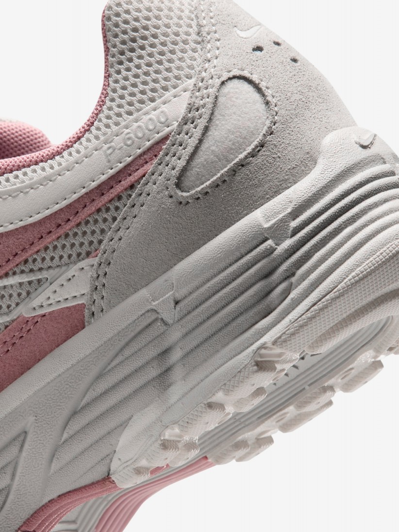Nike P-6000 Pink and Grey Suede Sneakers For Women Nike P-6000 Pink and Grey Suede Sneakers For Women