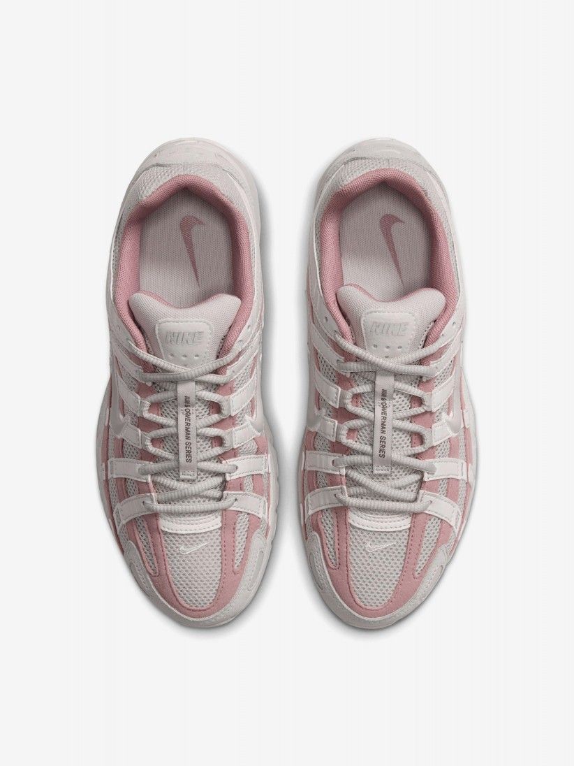 Nike P-6000 Pink and Grey Suede Sneakers For Women Nike P-6000 Pink and Grey Suede Sneakers For Women
