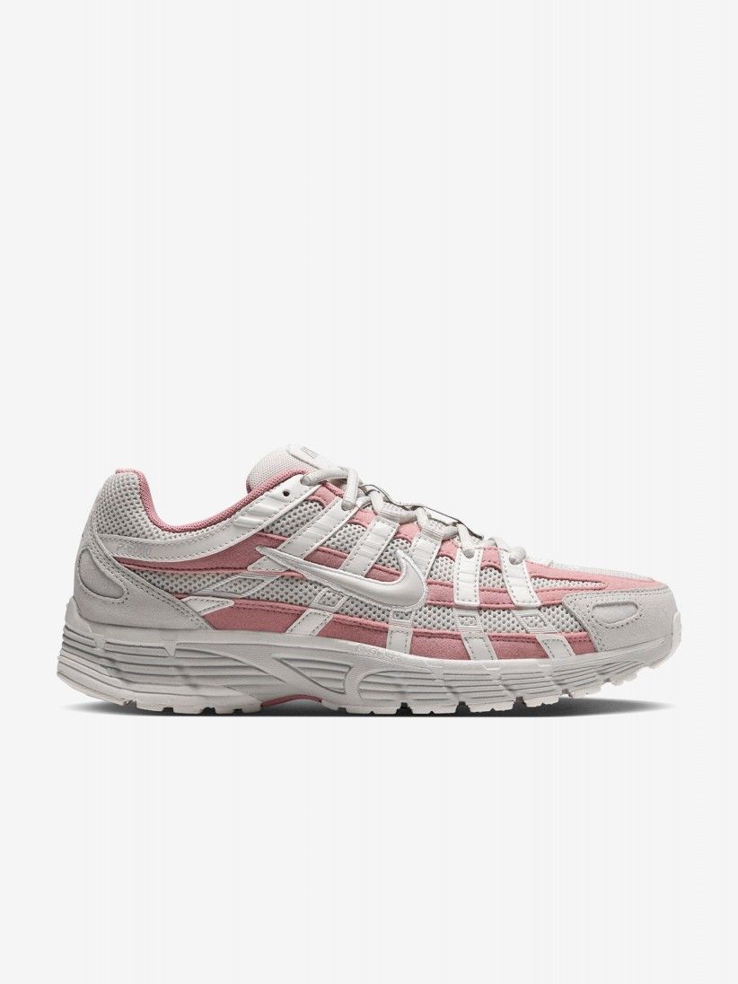 Nike P-6000 Pink and Grey Suede Sneakers For Women Nike P-6000 Pink and Grey Suede Sneakers For Women