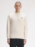 Camisola Fred Perry Crew Neck Bege Camisola Fred Perry Crew Neck Bege