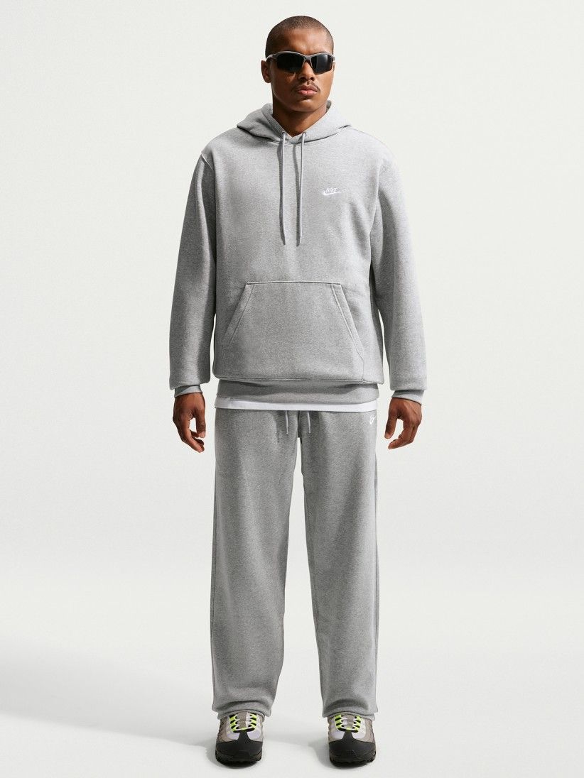 Pantalones Nike Club Fleece Grises Para Hombre Pantalones Nike Club Fleece Grises Para Hombre
