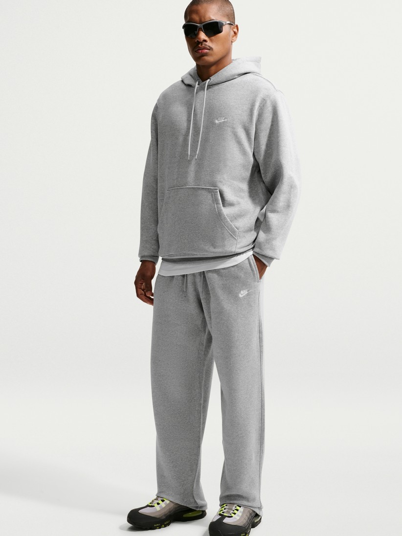 Pantalones Nike Club Fleece Grises Para Hombre Pantalones Nike Club Fleece Grises Para Hombre