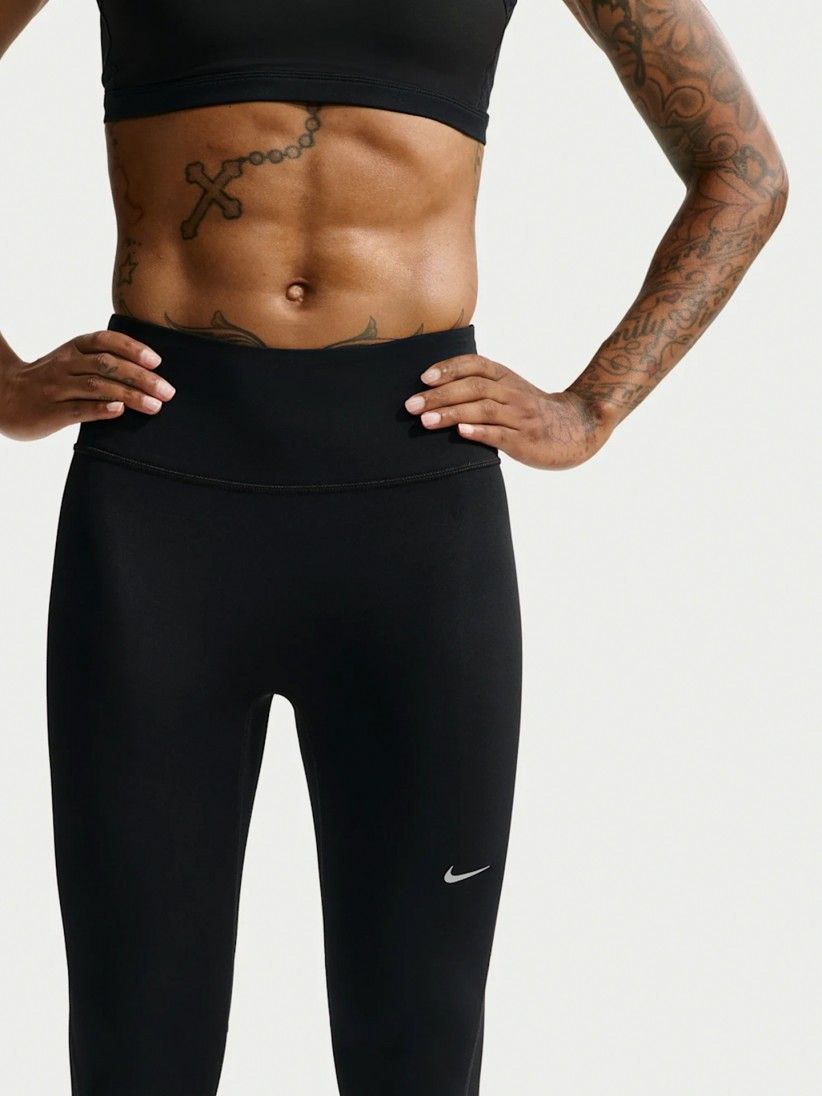 Nike Tempo Flash High Rise 7/8 Black Running Leggings For Women Nike Tempo Flash High Rise 7/8 Black Running Leggings For Women