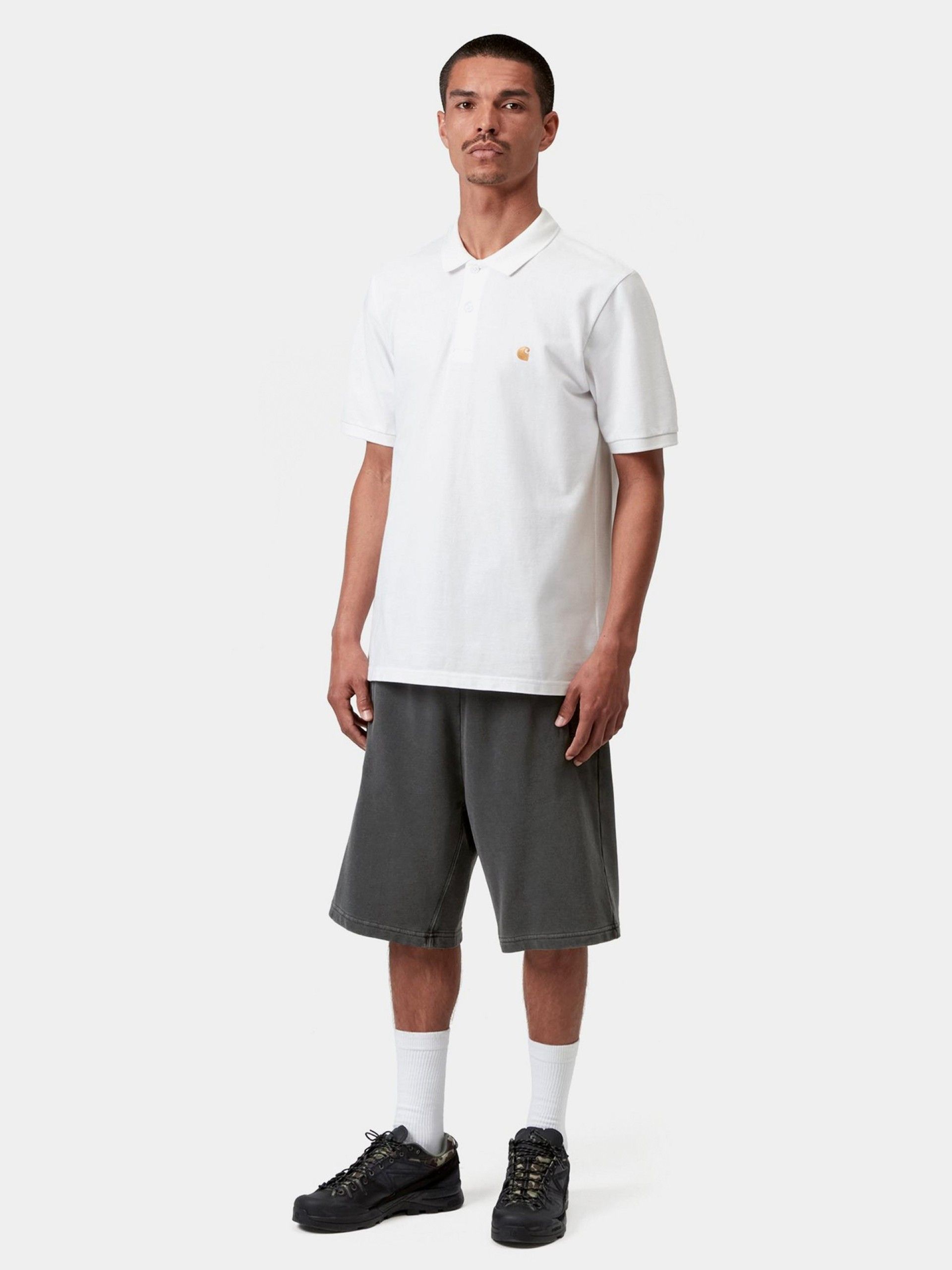 Carhartt WIP Nelson Black (Garment Dyed) Shorts