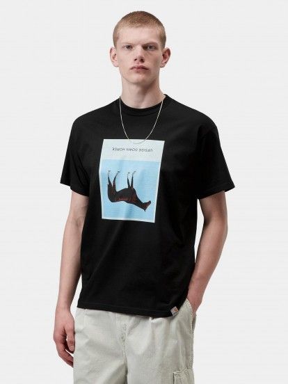 T-shirt Carhartt WIP Sean Hamilton 02 Preta