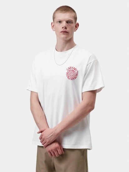 Carhartt WIP Spirals White T-shirt Carhartt WIP Spirals White T-shirt