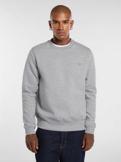 Sudadera Dickies Oakport Crew Neck Gris Sudadera Dickies Oakport Crew Neck Gris