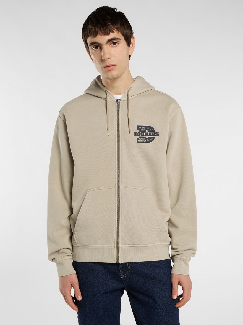 Chaqueta con Capucha Dickies Minden Caqui Chaqueta con Capucha Dickies Minden Caqui