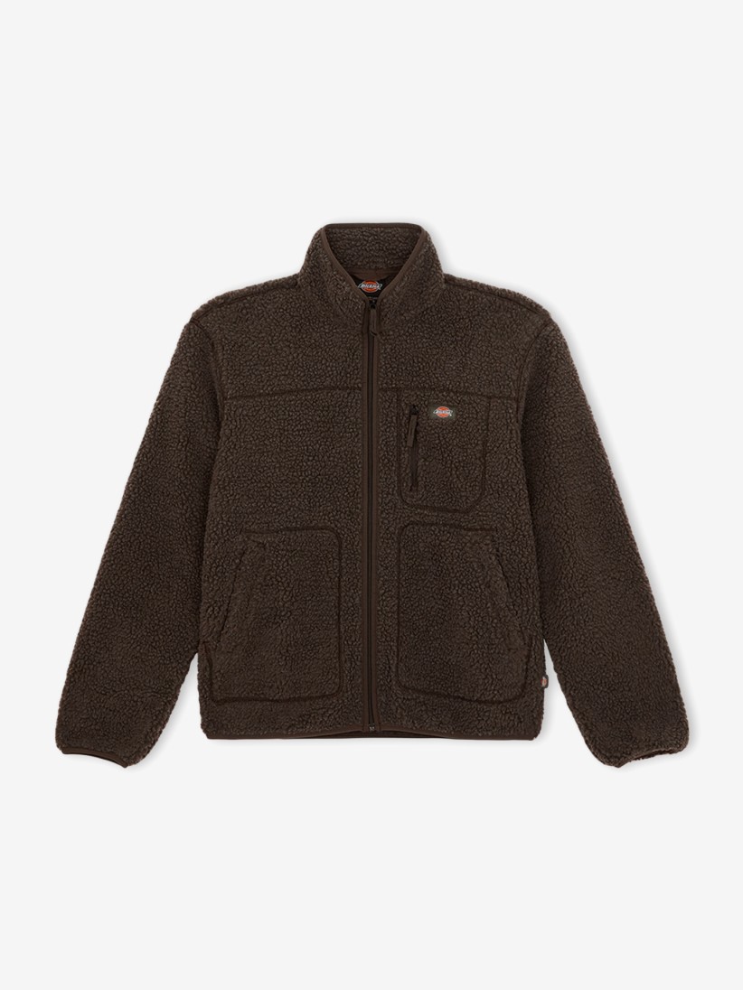 Dickies Mount Hope Brown Fleece Jacket