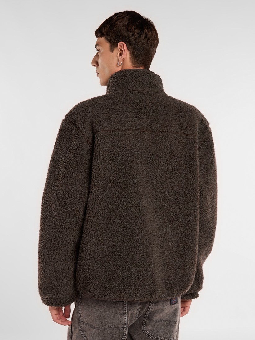 Dickies Mount Hope Brown Fleece Jacket
