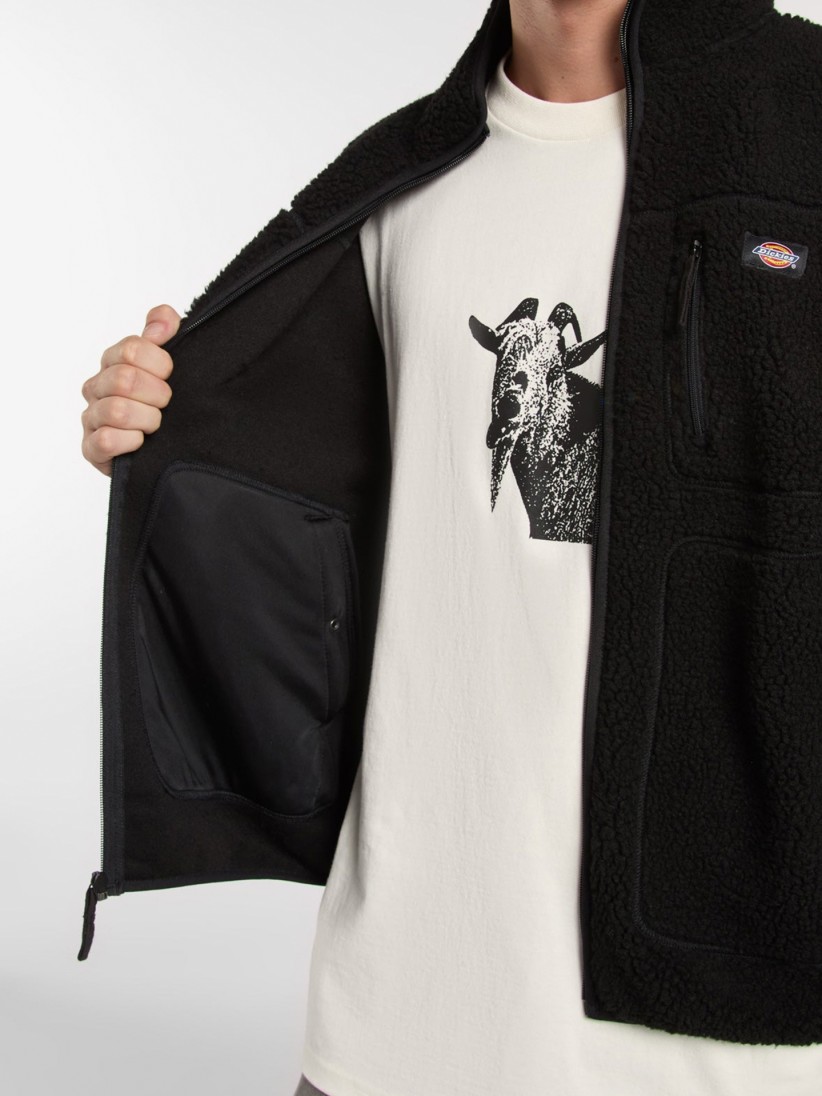 Chaqueta Polar Dickies Mount Hope Fleece Negra