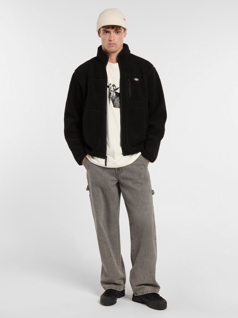 Chaqueta Polar Dickies Mount Hope Fleece Negra