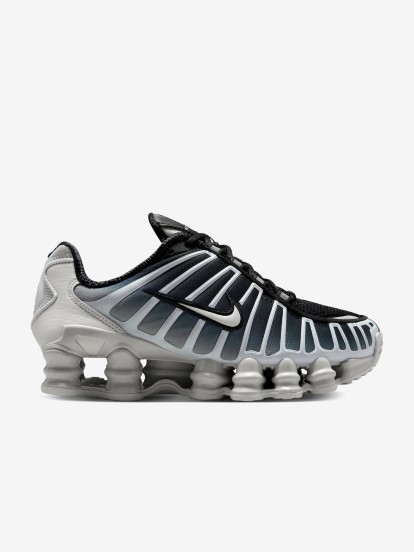 Sapatilhas Nike Shox TL Pretas, Azuis e Cinzentas J�nior