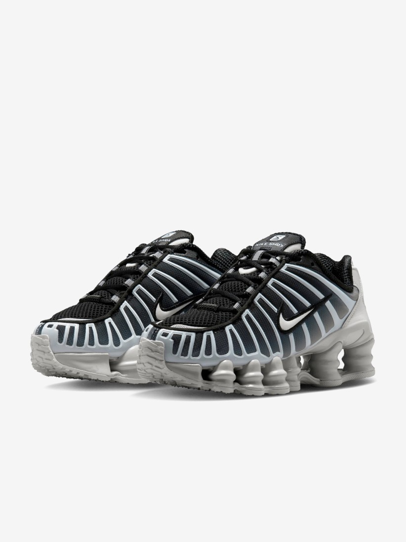 Sapatilhas Nike Shox TL Pretas, Azuis e Cinzentas J�nior
