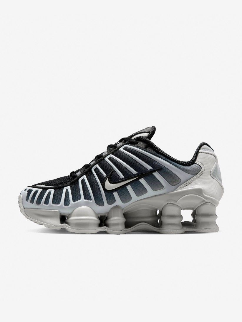 Sapatilhas Nike Shox TL Pretas, Azuis e Cinzentas J�nior