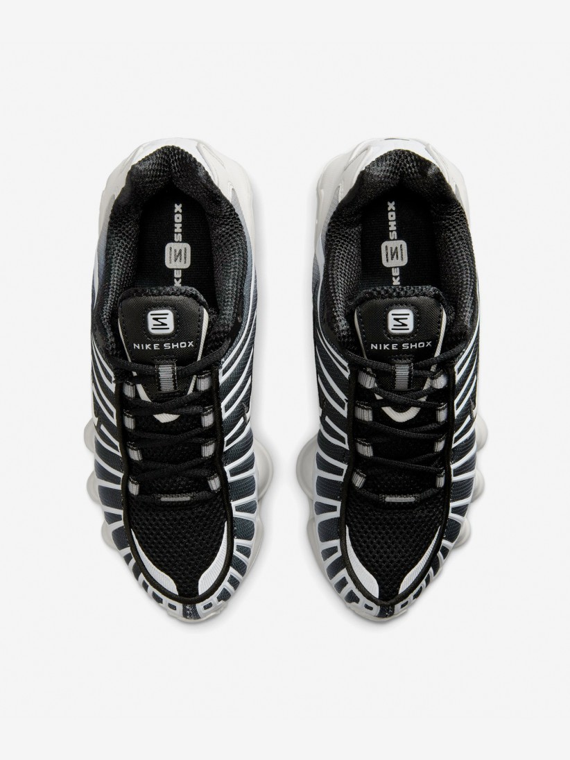 Sapatilhas Nike Shox TL Pretas, Azuis e Cinzentas J�nior